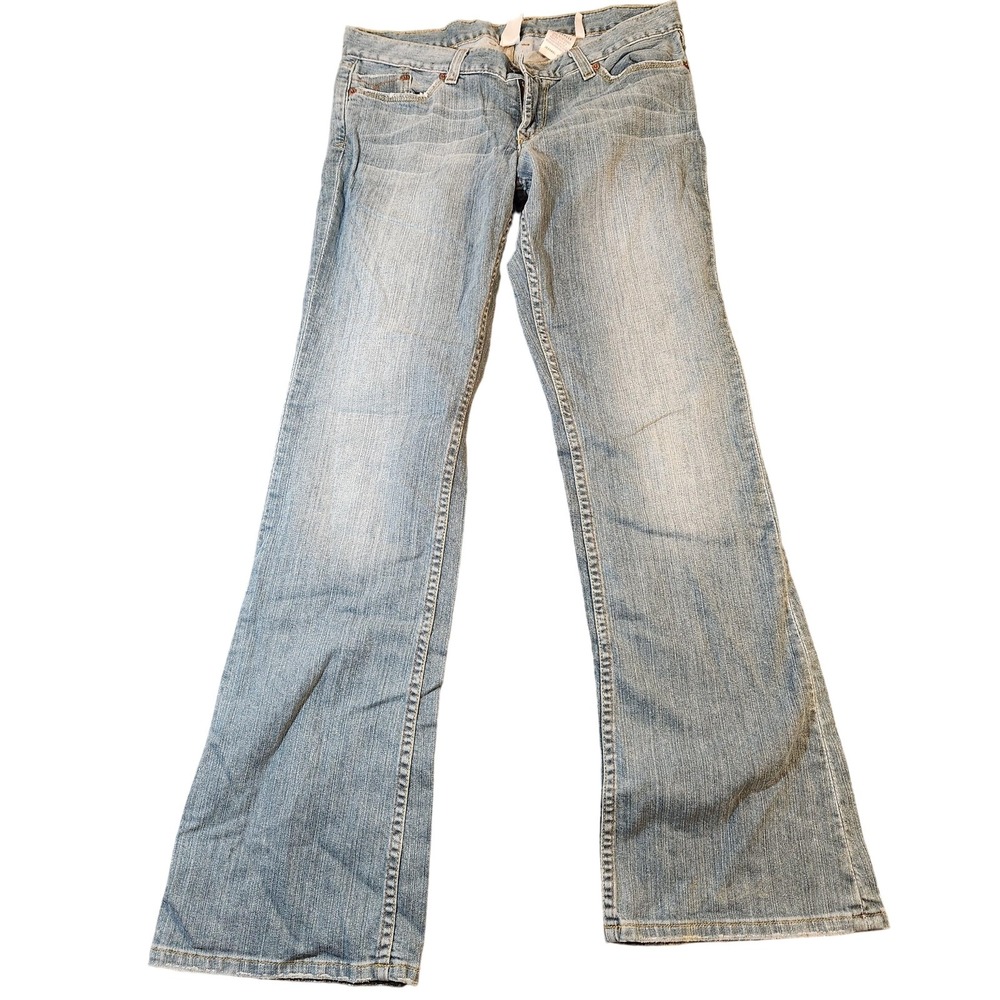 Vintage Y2K Lucky Brand Jeans‎ Womens 8 Jezabel Flare Dungarees Made In the USA